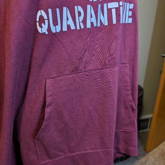 CAFFEINE & QUARANTINE ESTY Slouch Neck Sweatshirt SZ L - Picture 5 of 13